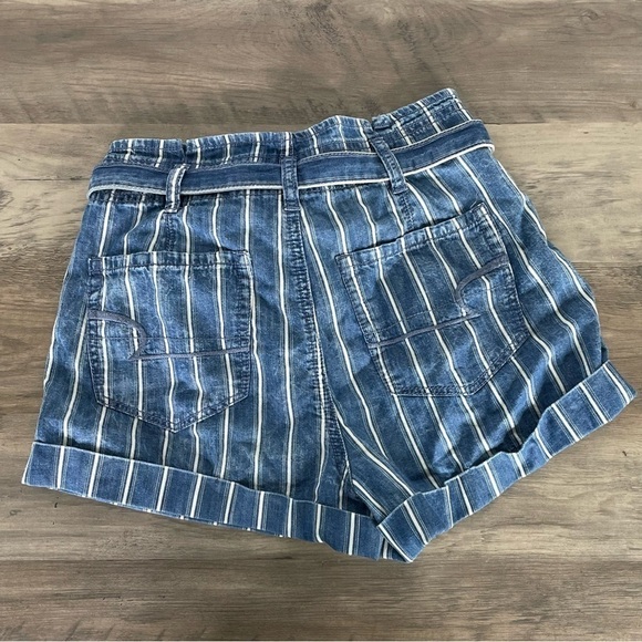 American Eagle Striped High Rise Shorts - Picture 4 of 5